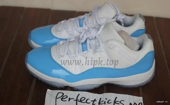 Low Air Authentic Jordan 11 Columbia 0613